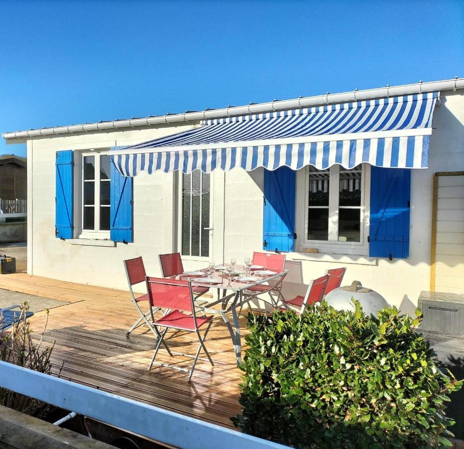 Les heures tranquilles - Vue mer - 50m de la plage Saint-Côme-de-Fresné Extérieur photo