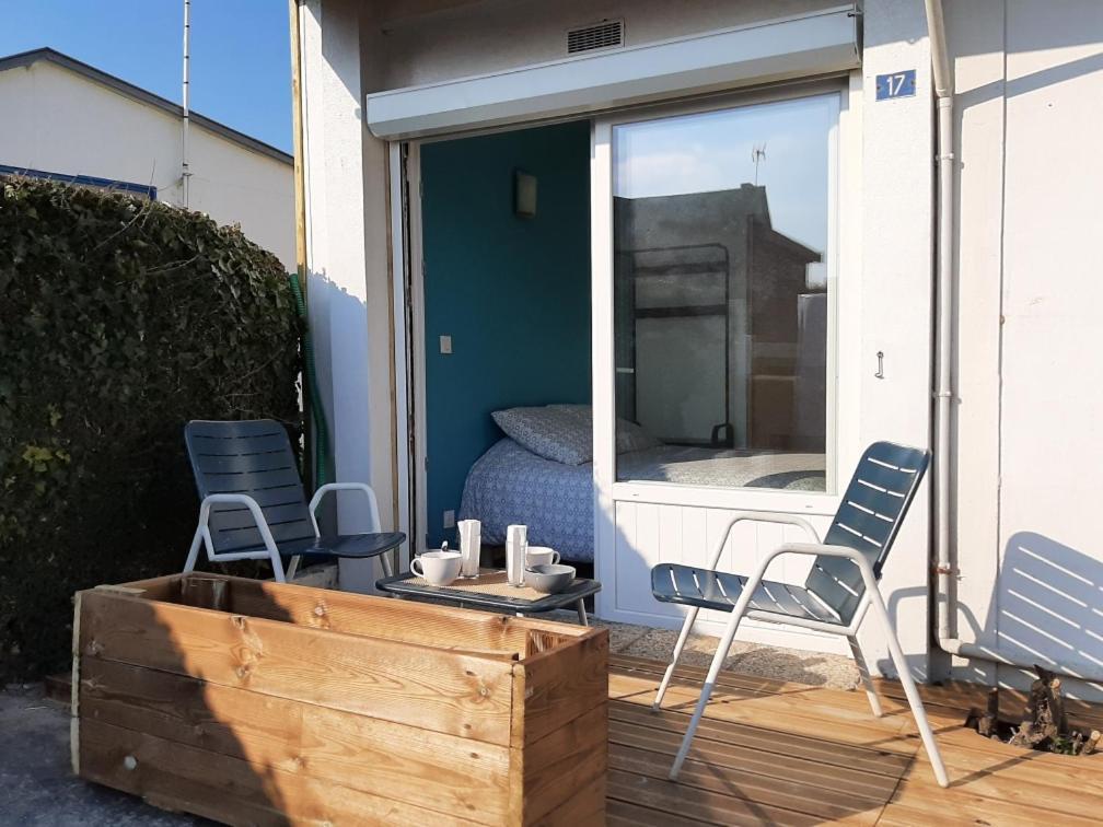 Les heures tranquilles - Vue mer - 50m de la plage Saint-Côme-de-Fresné Extérieur photo